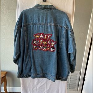 Walt Disney World vintage jean jacket | size XL